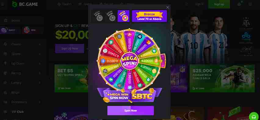 BC.Game Claim Bonus