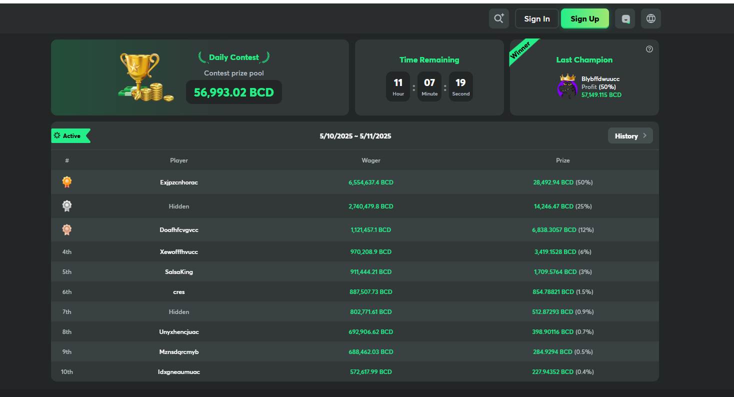 BC.Game Daily Bonuses