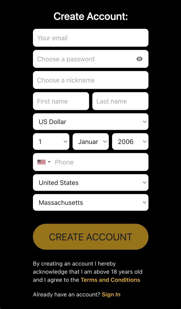 Claim the No Deposit Bonus at BigDollar