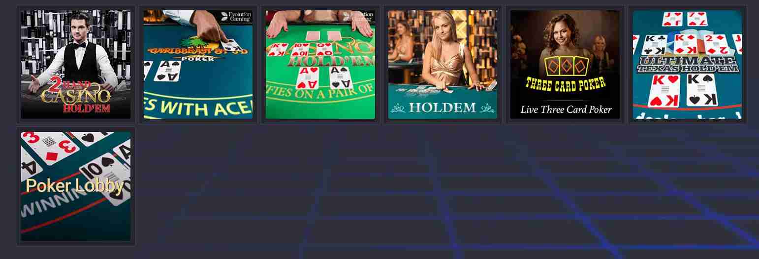 LTC Casino table games