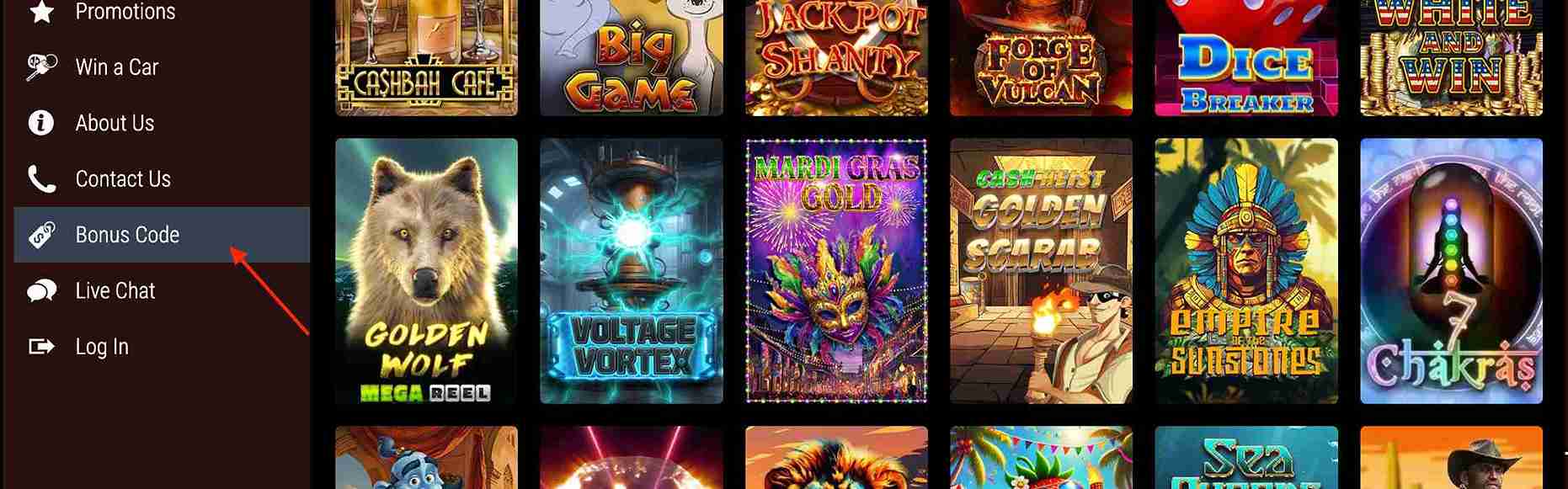 lucky creek casino claim bonus