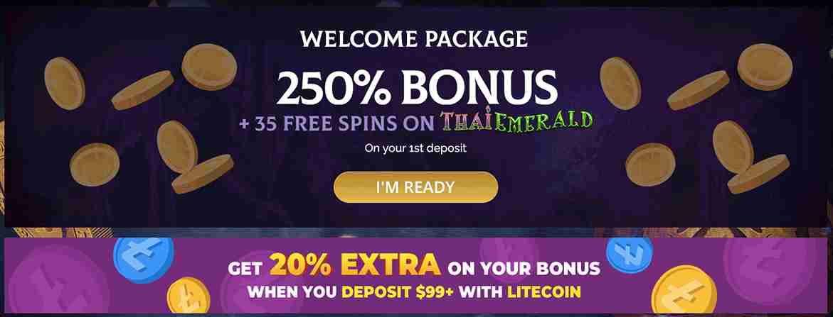 Bonuses & Promo Codes at RoyalAceCasino