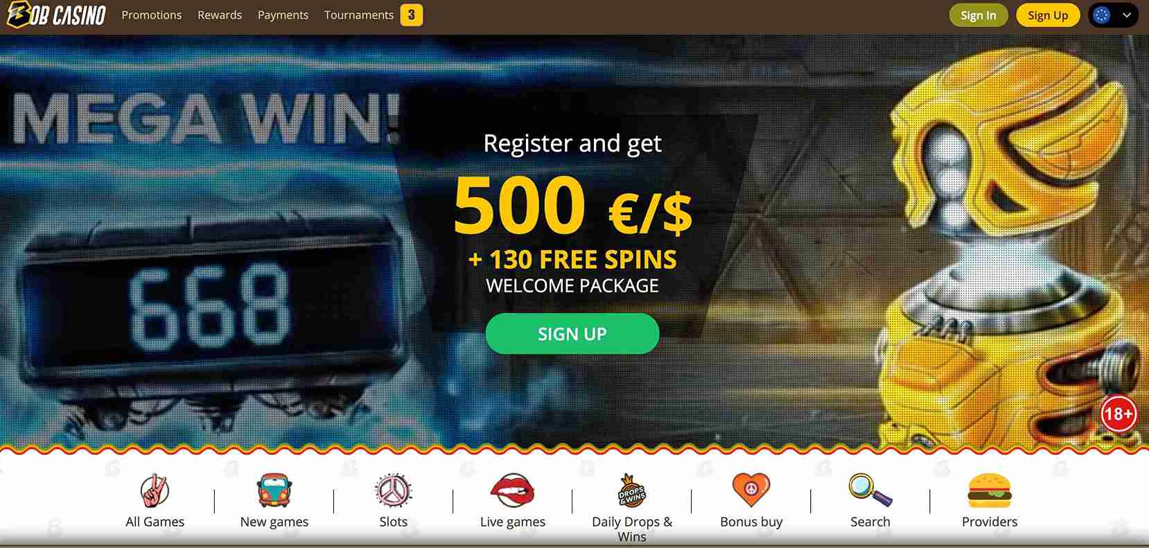 Bob Casino Overview