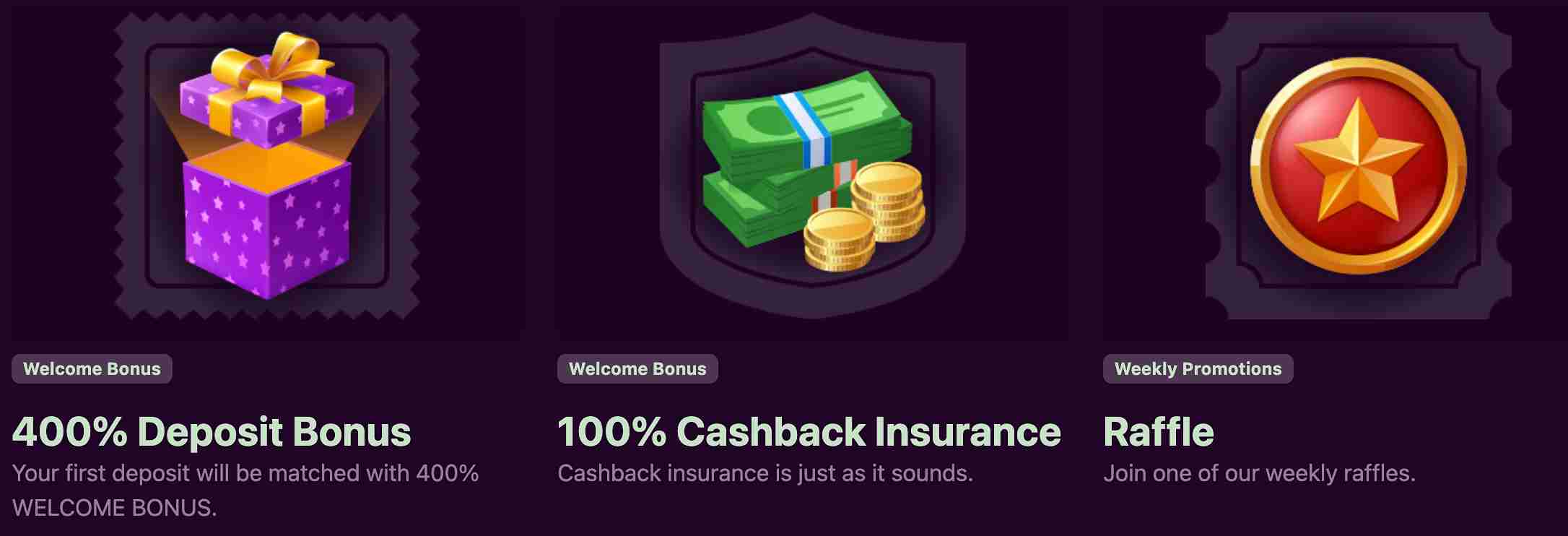 AvantGarde Casino Bonuses