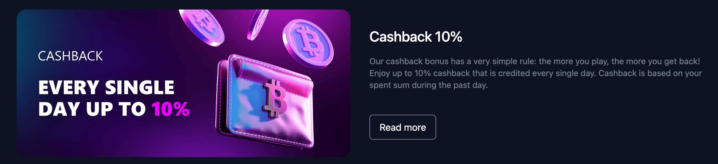 Bets.io Casino Cashback Offers