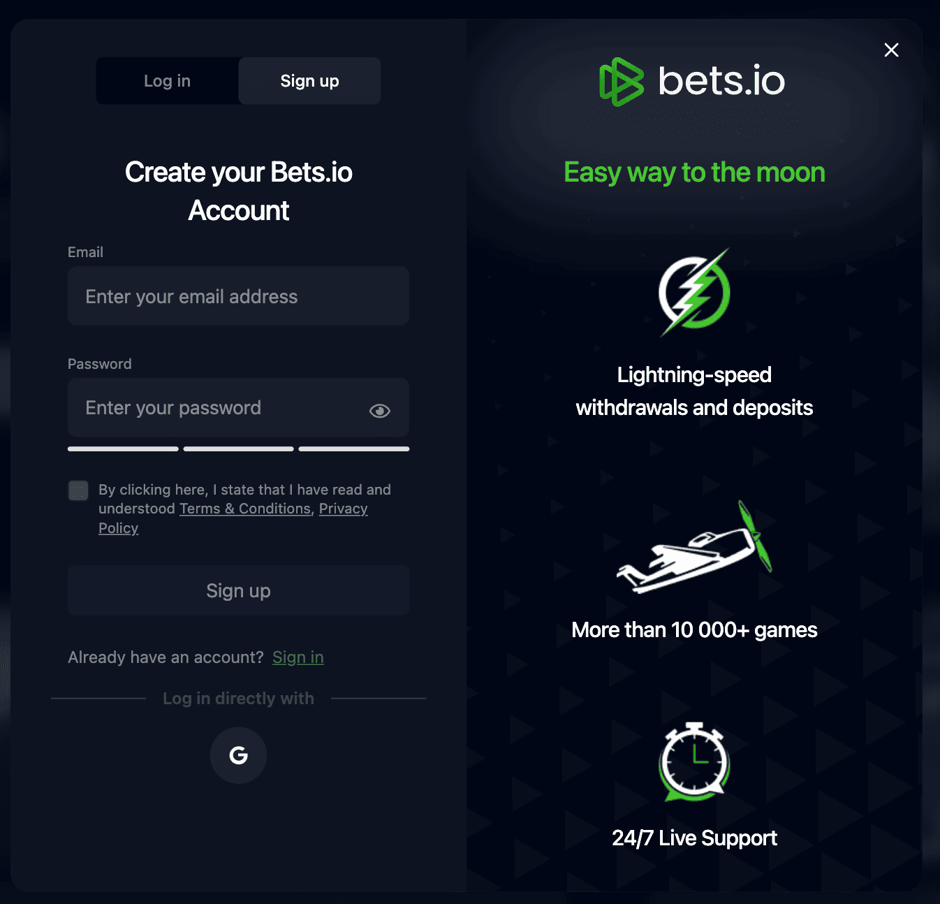 How to Claim Your Bets.io Bonus Code