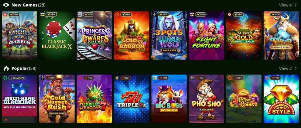 Wild Casino Games