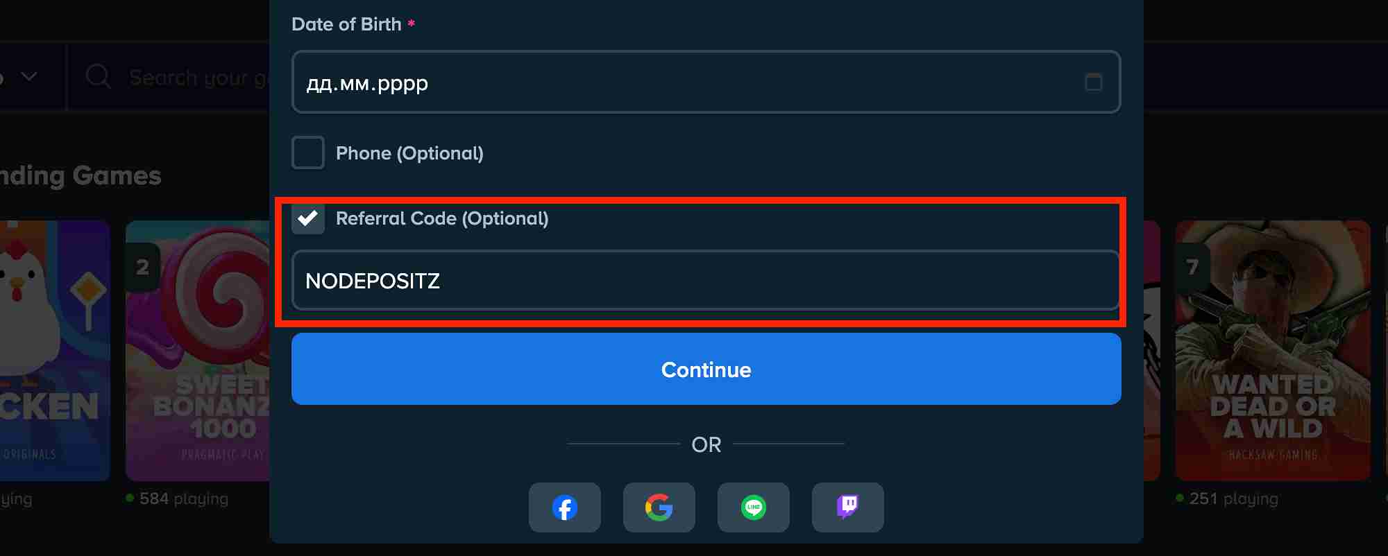 Stake Referral Code NODEPOSITZ